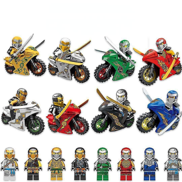 Phantom Ninja Building Blocks Motorcycle Ninja Building Blocks Model Toy