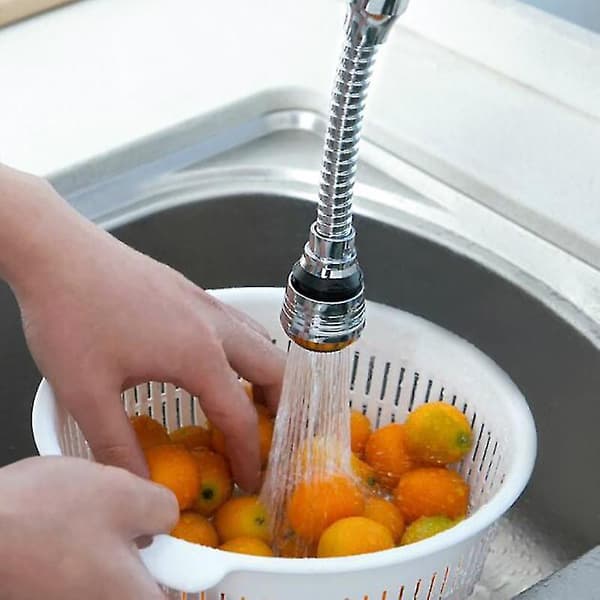 2 Modes 360 Rotatable High Pressure Faucet Extender Kitchen Accessories Long