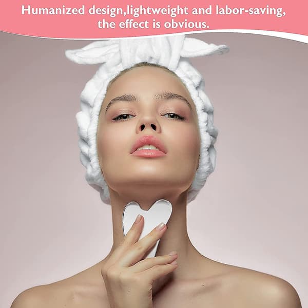 Facial Gua Sha Scraping Massage Tool Stainless Steel Facial Scraper