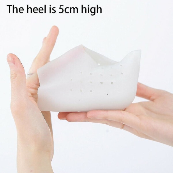 5cm Footbed Enhancers Invisible Height Increase Insoles Pad