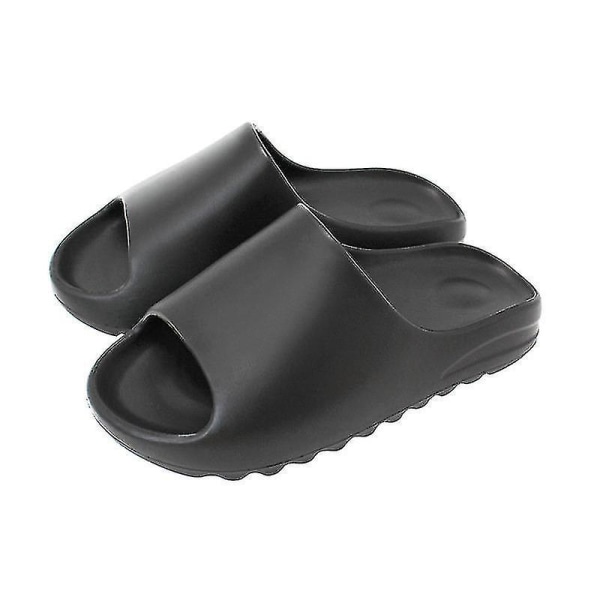 Slides Slippers Platform Beach Sandals Unisex Slippers Black 40-41