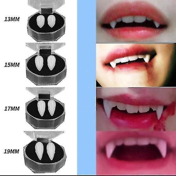 Barsinfi Vampire Teeth / Braces, 3 To 3 Sizes