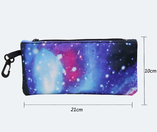 High Quality Lilo And Stitch Backpack 3pcs Set Kids School Bag Shoulder Bag Pencil Case Gift star blue