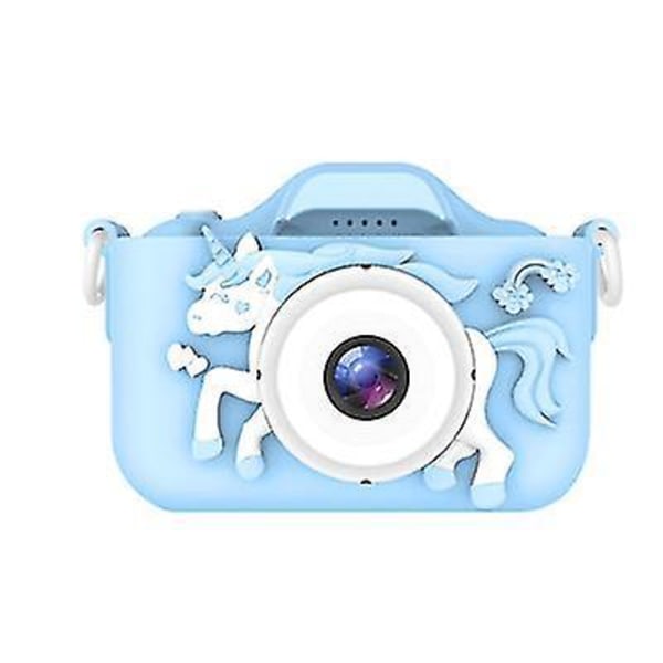 1080p Kids Camera, Unicorn Toddler Camera For Birthday Festival Gift pink