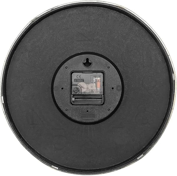 Wall Clock 12-inch Silent Non-ticking Wall Clock gold