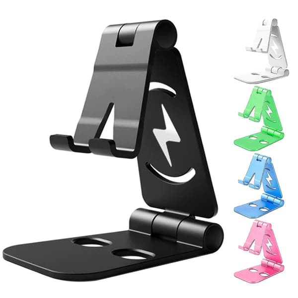 Portable Foldable Adjustable Mini Phone Tablet Vedio Desk Braket Stand Holder Green