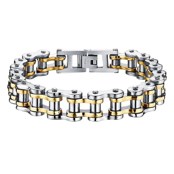 Bike Chain Bracelet Wrist Bangle Titanium Steel Man Bracelet Jewelry