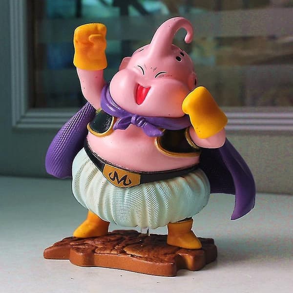 1mordragon Ball Cute Gk Cute Devil Fat Buu Computer Case Car Decoration Hand-made Model Toy Creative Gift