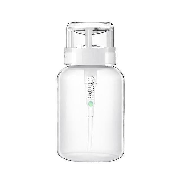 Empty Plastic Alcohol Liquid Nail Polish Remover Containers - Press Pumping 200ml-200006152
