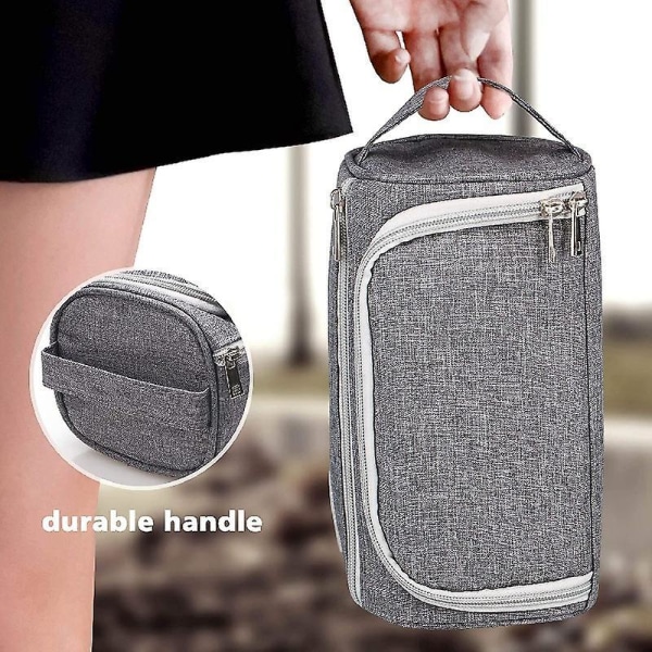 Multifunctional Business Trip Large Capacity Simple Waterproof Storage Bag Washing Bag Travel Portable Bag blue