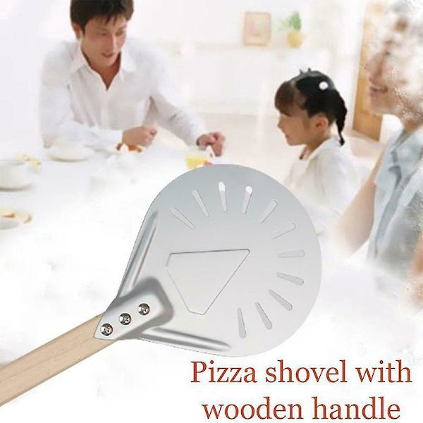 Perforert Pizzaspade 7/8/9\" Pizza Vendespade For Hjemmelaget Pizza Brødbakere