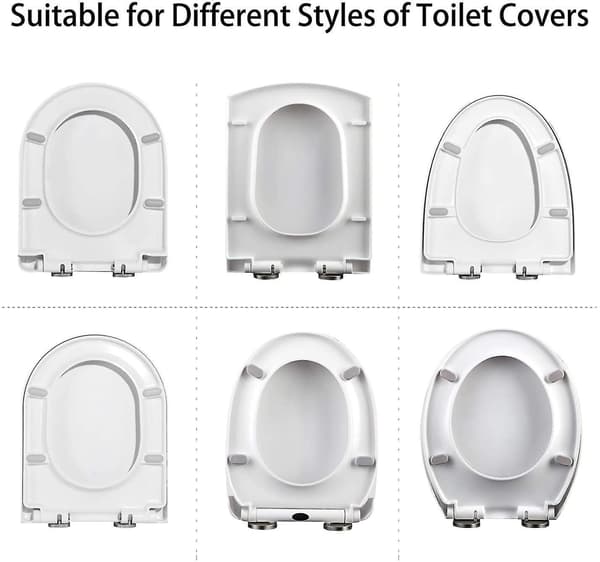 Toilet Seat Bumpers Universal Seat Bumper Kit Replacement Bumpers