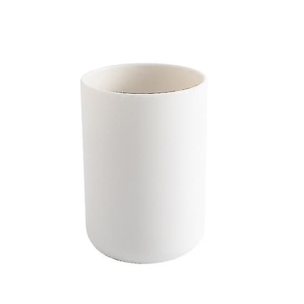 Eco-friendly Thick Circular Water  S Toothbrush Holder - Home Bathroom Tooth Brown