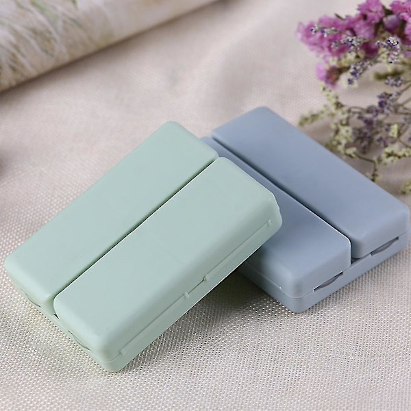 7 Days Weekly Tablet Pill Medicine Box Holder Storage Organizer Container Case Blue