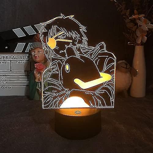 Atmosphere 3d Illusion Desk Lamp Anime Touch Sensor Night Projector Light Chainsaw Man Nightlight Kids Gift Smart Phone Control