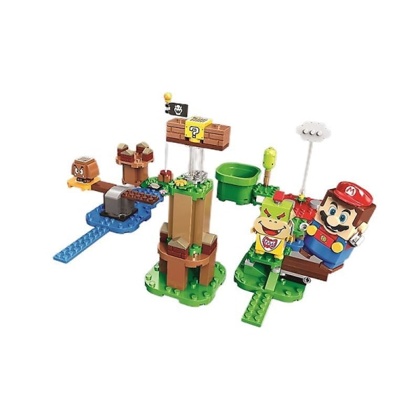 Super Mario Blocks, New Adventures, Model Blocks, Children's Toys-e