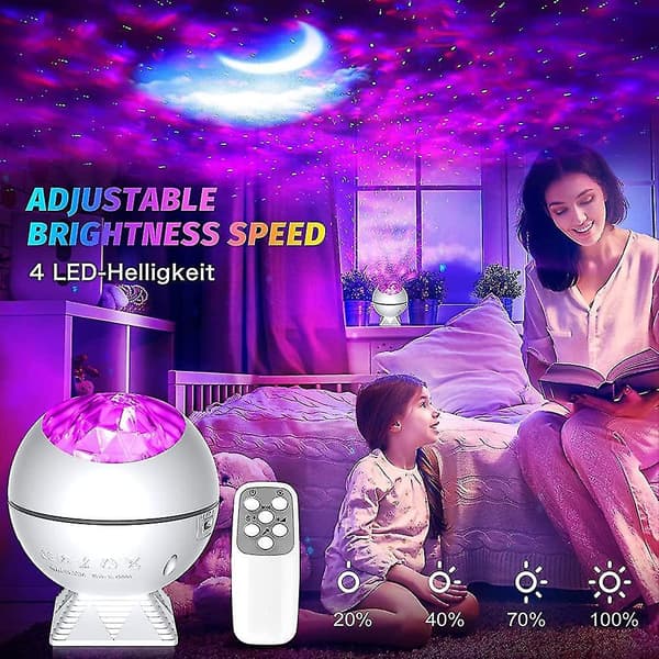 Galaxy Projector Night Light Projector Star Projector With Brightness Adjustable