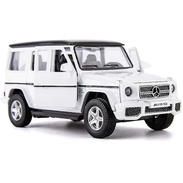 1/36 mittakaavan G63 valettu automalli, sinkkiseoksesta valmistettu leluauto lapsille, vedä taakse