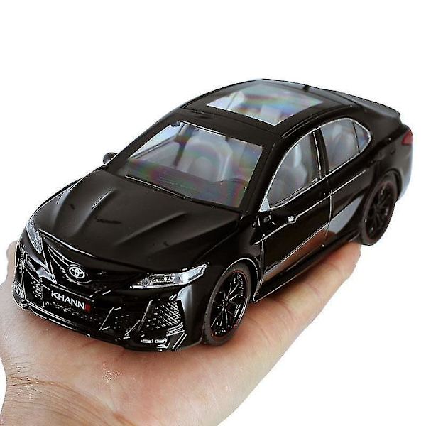 1/24 Toyota Åttende Generasjon Camry Metall Støpt Leketøy Bil Legering Lyd Lys Modell Kjøretøy