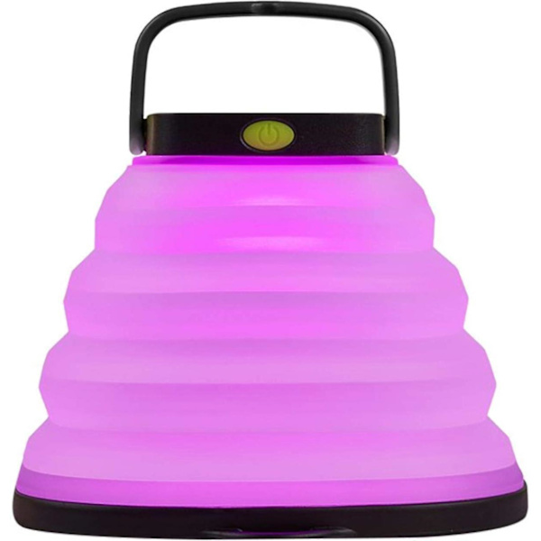 Solar Light, Solar Compression Light, Outdoor Rechargeable, Led Tent Light Camping Folding Lantern