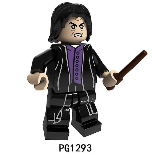 8pcs Harry Potter Doll Hogwarts Principal Professor Snape Assembled Building Block Minifigure Toy