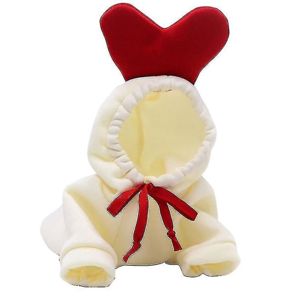 Warm Dog Winter Clothes Cute Fruit Dog Coat Hoodies Fleece Pet Dogs Costume Jacket For French Bulldog Chihuahua 05 Elk XL