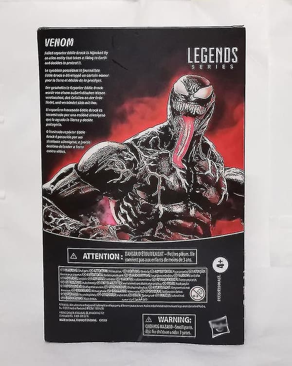 Venom 7-tommer Samlerobjekt Actionfigur Venom Legetøj, Premium Design Og 3 Tilbehør