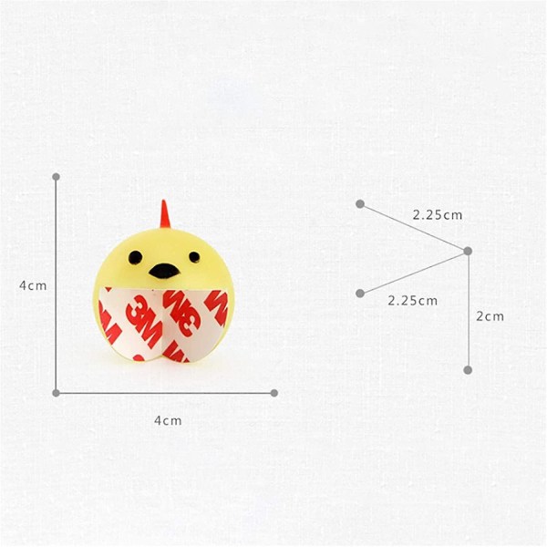 4 Pcs Cartoon Animal Shape Silicone Table Corner Protector Anti-Collision Corner, Coffee Polar Bear