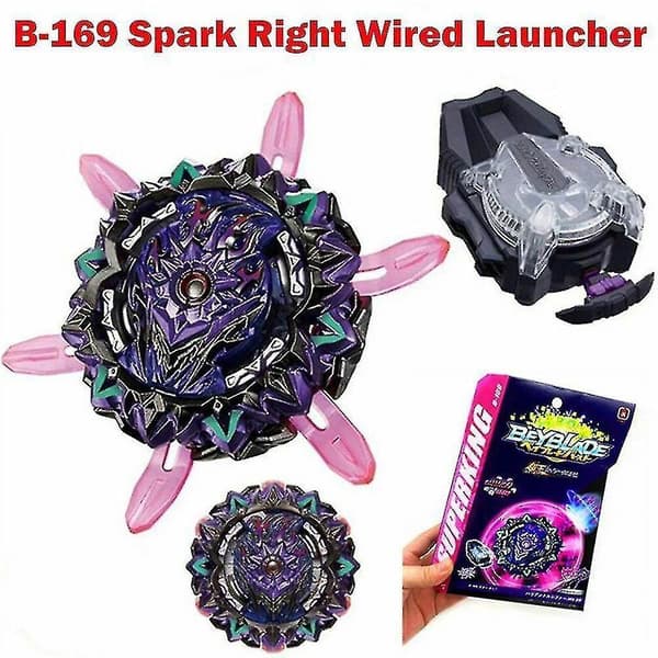 Beyblade Burst Superking B-169 Variant Lucifer.mb 2d M/ Launcher-boks