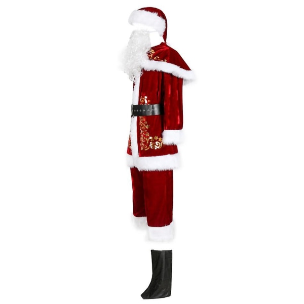 Voksen Jule Cosplay Tøj Par Julemand Sæt Mænd (m-xxxl) XXXL