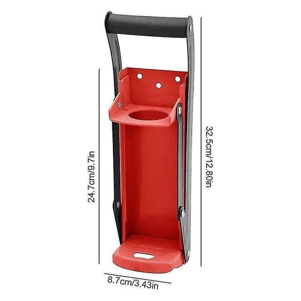 500ml Boks Press Flaskeknuser Metall Boks Knusere Kraftig Flaskeåpner