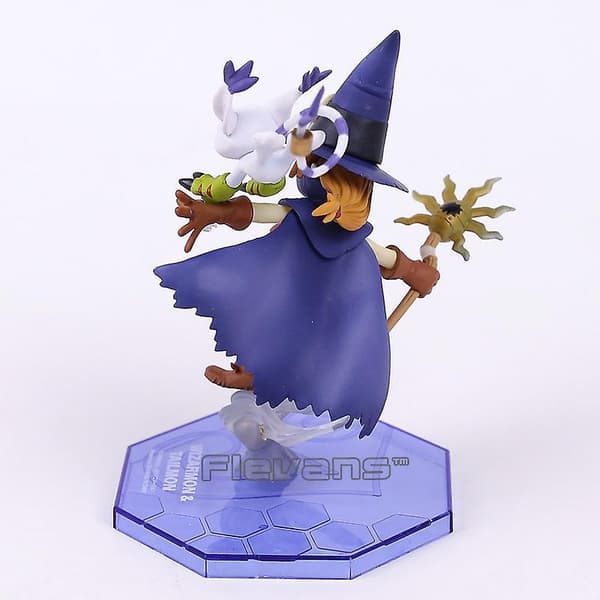 Digimon Adventure Digital Monster Wizarmon &amp; Tailmon PVC Figur Samlemodell Leke 15cm box