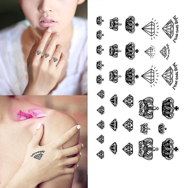 Temporary Tattoo Sticker For Men Women Waterproof Removable Body Art Stickers