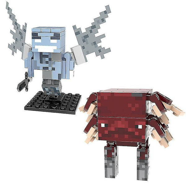 8 stk. Figursæt Minifigurer Børnelegetøj Fødselsdagsfestgaver Samling Og Display Legetøj Til Voksne Og Børn Drenge Piger