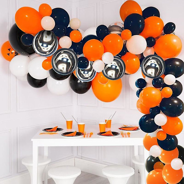 Halloween Latex Balloon Set Balloon Arch Ghost Festival Shape Balloon Pull Flag