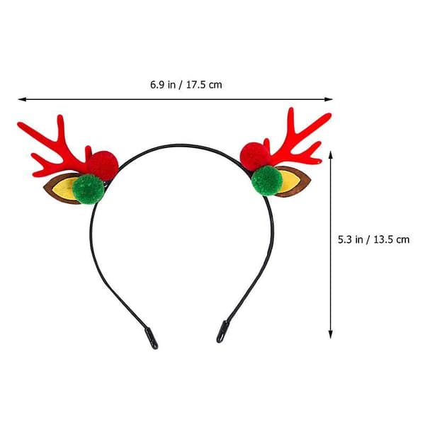 4pcs Antler Hairband