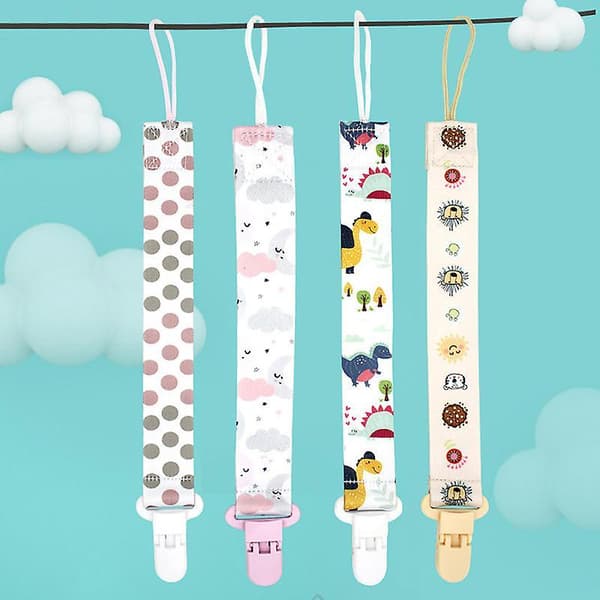 Sutteklips til babyer Smukke Holdbare Assorterede Farver Kollektion Sutteklips til Børn Clouds