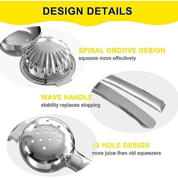Lemon Squeezer Large Bowl   Lemon Squeezer With Cleaning Brush