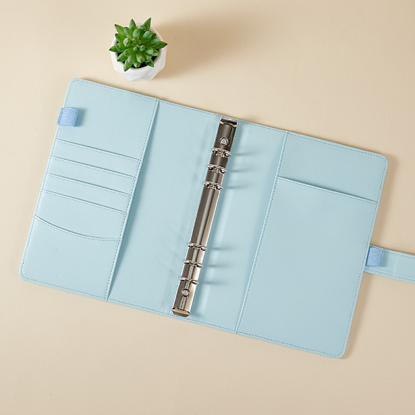 Budget Planner Kontant Binder Kuvert Blue white-14pcs