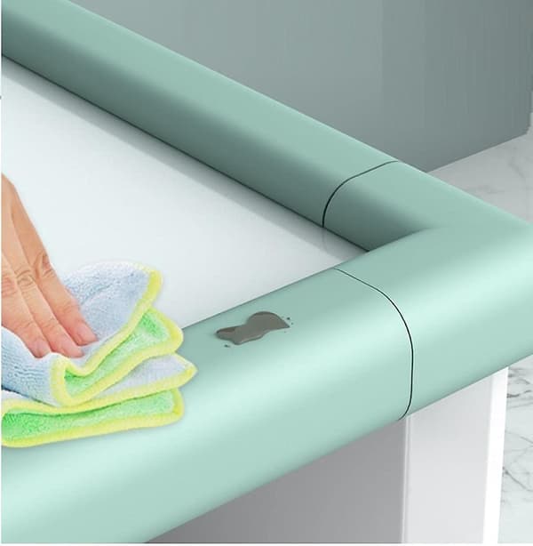 1 Piece 2m Long Protective Strip For Children's Table Corner Anti Collision Table Side White
