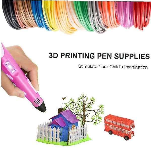 3D Penn Filament Refill PLA 3D Utskrift Penn Filament 3D Printer Filament 5PCS