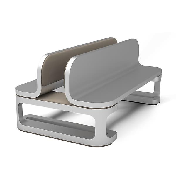 Ny Aluminium Laptop Kølestativ Notebook Computer Holder Organizer Stand Silver