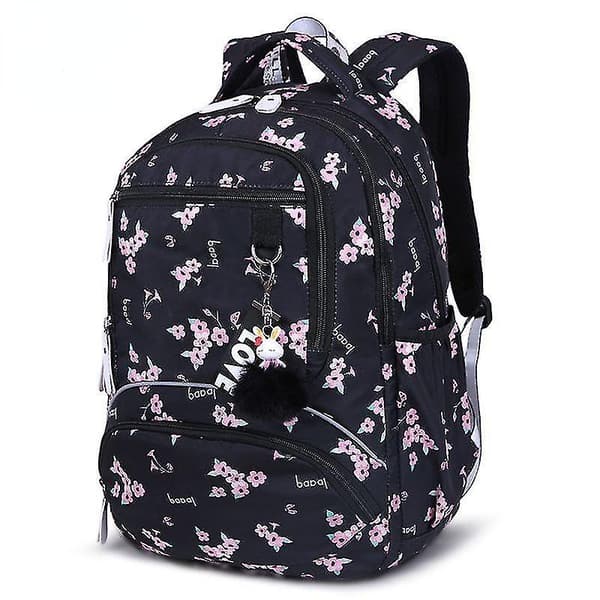 Student School Backpack Printed Waterproof Bagpack Primary School Book Color  C