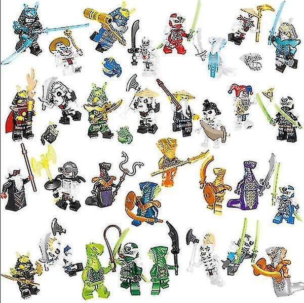 32 stk. Ninjago Mini Figurer Byggeklodser Legetøj
