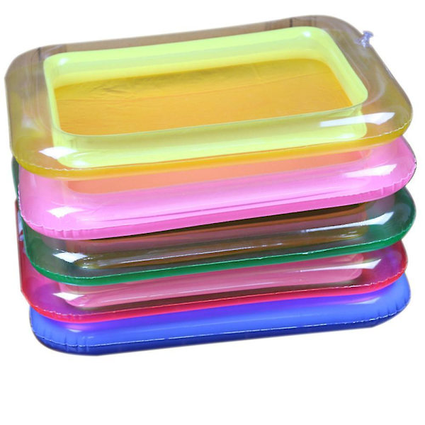 Indoor Magic Play Inflatable Sandbox Sand Tray green