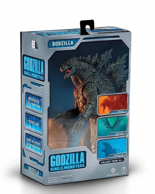 Godzilla Monsterverse Playmates Action Figure Grey