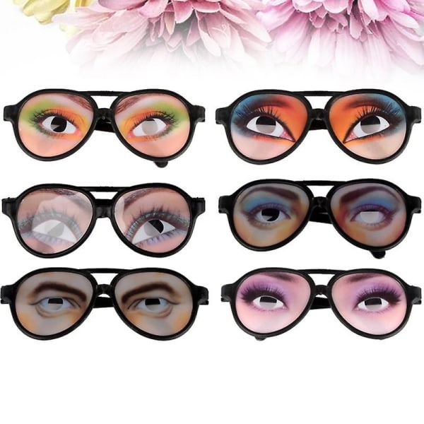 8pcs Funny Glasses