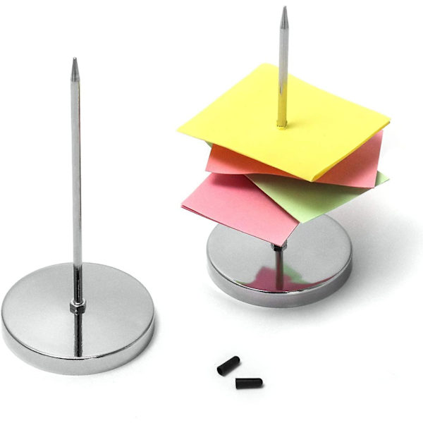 4 Pcs Desk Receipt Holder, Spike Stick Receipts Check Bill Fork Restaurant Check Spindle
