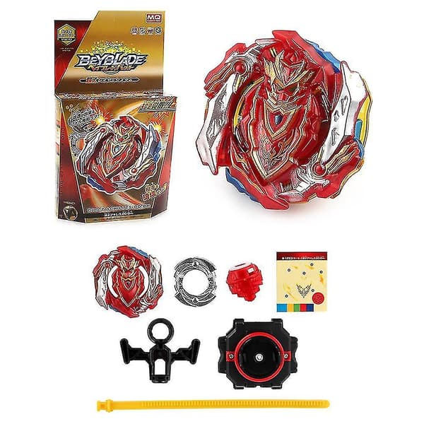 Blå Metal Beyblade B-100 Starter med Launcher Legetøj til Børn