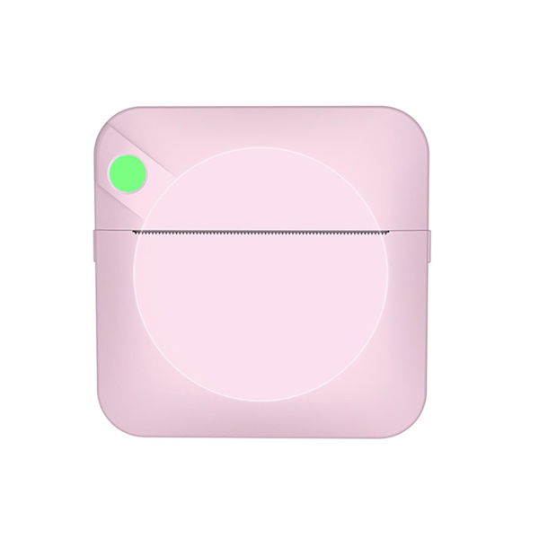 Portable Bt Phone Photo Printer Pocket Mini Bluetooth-compatible Sticker C17 Pink